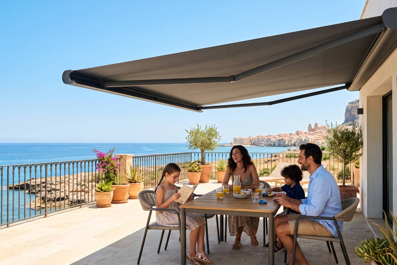 Tende da sole: come scegliere quella perfetta per la tua casa in Sicilia